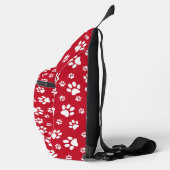 Design der weißen Druckfarben Crossbody Bag (Rechts)