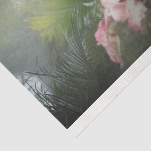 Design der weißen Engel-Serie 11 Seidenpapier (Ausschnitt)