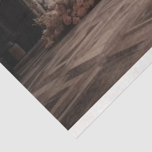 Design der weißen Engel-Serie 7 Seidenpapier (Ausschnitt)