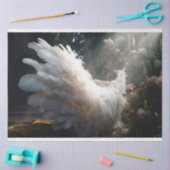 Design der weißen Engel-Serie 8 Seidenpapier (Basteln)