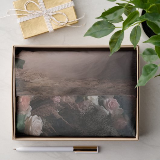 Design der weißen Engel-Serie 9 Seidenpapier (Geschenk)