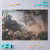 Design der weißen Engel-Serie 9 Seidenpapier (Basteln)