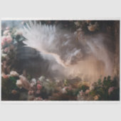 Design der weißen Engel-Serie 9 Seidenpapier (Vorderseite)