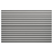 Design der weißen schwarzen Streifen Stoff (Yard (91,4 cm))