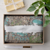 Design der Western-Serie 10 Seidenpapier (Geschenk)