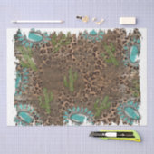 Design der Western-Serie 10 Seidenpapier (Handwerk)