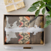 Design der Western-Serie 12 Seidenpapier (Geschenk)