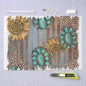 Design der Western-Serie 15 Seidenpapier (Handwerk)