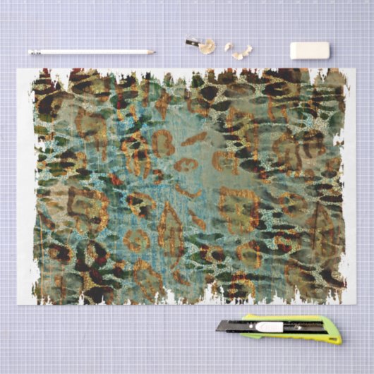 Design der Western-Serie 18 Seidenpapier (Handwerk)