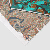 Design der Western-Serie 25 Seidenpapier (Detail)