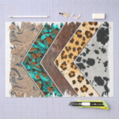 Design der Western-Serie 25 Seidenpapier (Handwerk)