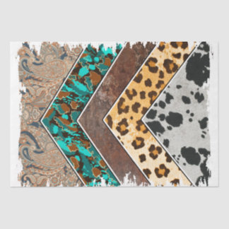 Design der Western-Serie 25 Seidenpapier