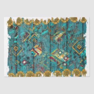 Design der Western-Serie 27 Seidenpapier