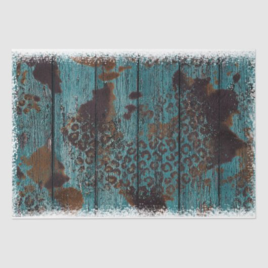 Design der Western-Serie 28 Seidenpapier (Vorderseite)