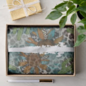 Design der Western-Serie 7 Seidenpapier (Geschenk)