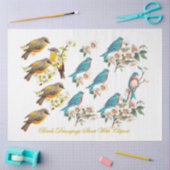 Design der Wild Bird-Serie 8 Seidenpapier (Basteln)