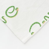 Design der wilden 1-Baby-Decken-Schlange Fleecedecke (Ecke)