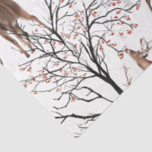 Design der Winterwaldlandserie 13 Seidenpapier (Ausschnitt)