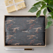 Design der Winterwaldlandserie 1 Seidenpapier (Geschenk)