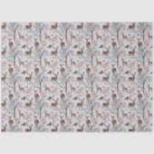 Design der Winterwaldlandserie 3 Seidenpapier (Vorderseite)