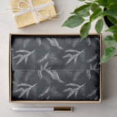 Design der Winterwaldlandserie 5 Seidenpapier (Geschenk)
