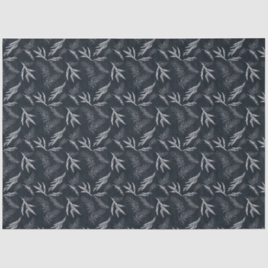 Design der Winterwaldlandserie 5 Seidenpapier (Vorderseite)