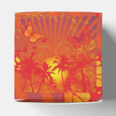 Design der Wüstenpalmen Geschenkschachtel (Oben)