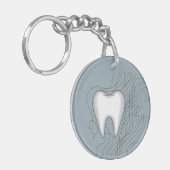 Design der Zahnpflege Schlüsselanhänger (Vorderseite links)