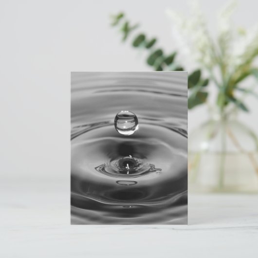 Design der Zeitlupe Postkarte (Stehend Vorderseite)