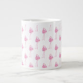 Design der Zender Flamingo Serie Jumbo-Tasse (Vorderseite)
