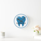 Design der Zimmeruhren für das Zahnbüro Gewartet Runde Wanduhr (Zuhause)