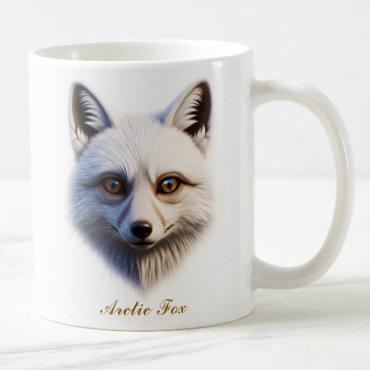 Design der zweiseitigen Arctic Fox Coffee Tasse