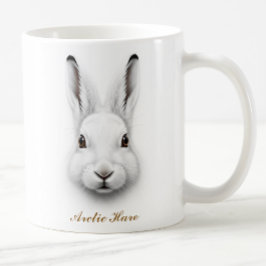 Design der zweiseitigen arktischen Hare-Kaffee-Tas Kaffeetasse
