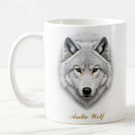 Design der zweiseitigen arktischen Wolf-Tasse Kaffeetasse