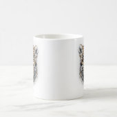 Design der zweiseitigen Jaguar-Tasse Kaffeetasse (Mittel)