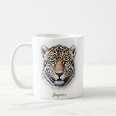 Design der zweiseitigen Jaguar-Tasse Kaffeetasse (Links)