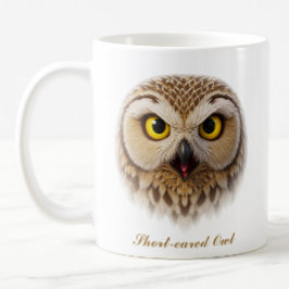 Design der zweiseitigen Kurz-Owl-Kaffee-Tasse Kaffeetasse