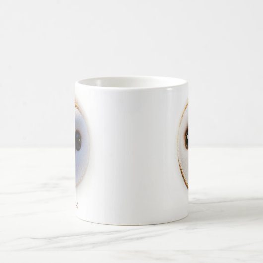 Design der zweiseitigen Tasse des Barnokaffees (Mittel)