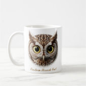 Design der zweiseitigen Tasse Owl Coffee (Links)