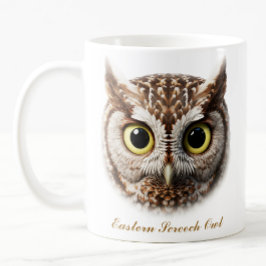 Design der zweiseitigen Tasse Owl Coffee