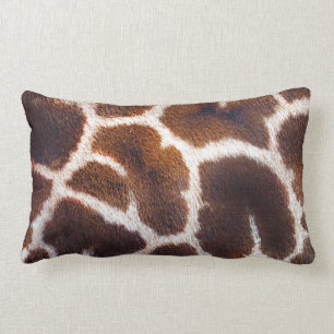 Design des afrikanischen Wildtieres Giraffe-Pelz-F Lendenkissen