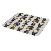 Design des alten Ägypten Pyramide Anubis Muster Schneidebrett (Ecke)