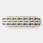 Design des alten Ägypten Pyramide Anubis Muster Skateboard (Horizontal)