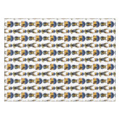 Design des alten Ägypten Pyramide Anubis Muster Tischdecke (Vorderseite (Horizontal))