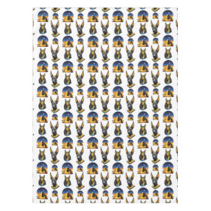 Design des alten Ägypten Pyramide Anubis Muster Tischdecke