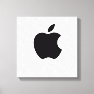 Design des Apple-Logos Leinwanddruck