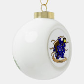 Design des Assistenten Keramik Kugel-Ornament (Links)