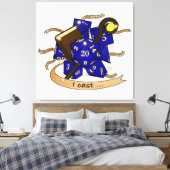 Design des Assistenten Leinwanddruck (Insitu (Schlafzimmer))