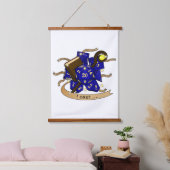 Design des Assistenten Wandteppich Mit Holzrahmen (Schlafzimmer)