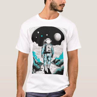 Design des Astronauten-T - Shirt für den Gravity L